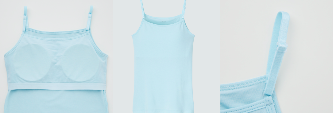 女童細肩帶背心